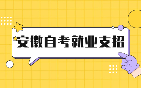 安徽自考學生就業支招