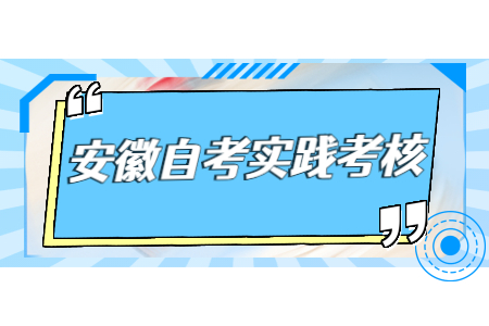 安徽自考實踐考核